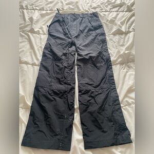 Men’s Size M Alpinist Black Mesh-Lined Outdoor Pants with Gold Label